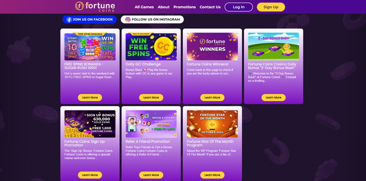 fortune coins casino Gameplay